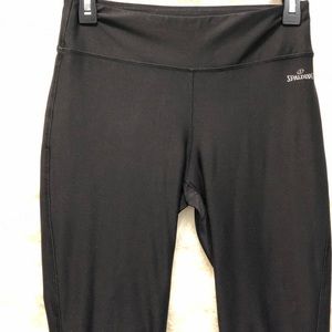 Black Cropped Leggings 21’ Length